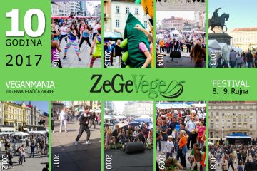 „Hrvatska Veganmania“ – jubilarni deseti ZeGeVege festival