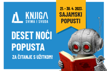 Danas kreće akcija Knjiga svima i svuda: nabavite naše naslove uz poseban popust