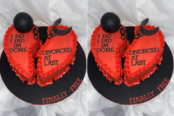 Objava slastičarnice postala viralna: proslava razvoda uz posebnu tortu