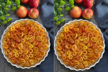 Donosimo vam dašak jeseni: pripremite tart s ružicama od jabuka