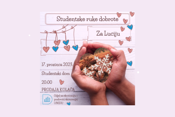„Studentske ruke dobrote za Luciju“: humanitarna akcija dubrovačkih studenata