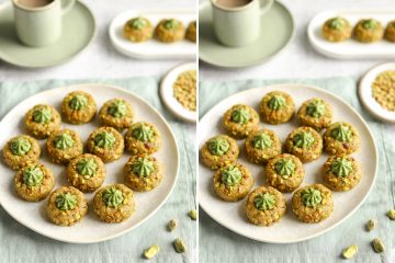 Moderna blagdanska slastica: gnijezda s pistacijom Moderna blagdanska slastica: gnijezda s pistacijom