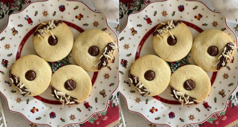 Keksi koji vraćaju u djetinjstvo: pripremite ove prhke, mirisne kekse s kremom od lješnjaka